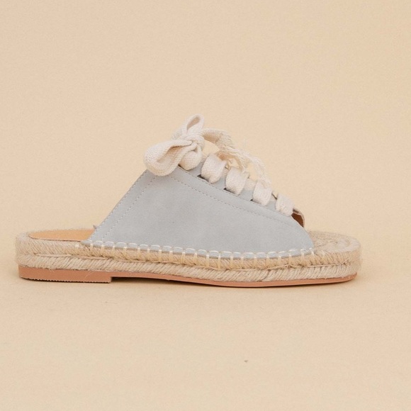 LACE UP ESPADRILLE SANDALS - Picture 3 of 3